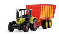 siku Claas Traktor mit Silagewagen 1650 Spielzeugauto