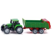 siku Strautmann Traktor mit Universalstreuer 1673...