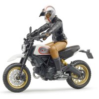 bruder Scrambler Ducati Desert Sled mit Fahrer 63051...