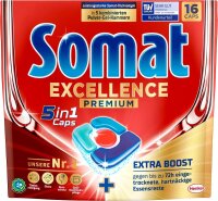 Somat EXCELLENCE PREMIUM 5in1 Spülmaschinentabs 16 St.
