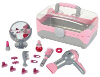 klein Spielzeug-Frisierkoffer 5862 grau, pink