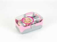 klein Spielzeug-Frisierkoffer 5862 grau, pink