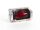 klein Spielzeug-Staubsauger 6841 rot, schwarz