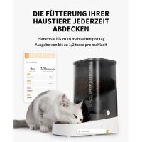 PETKIT Futterstation Hunde/Katzen grau, 1 St.