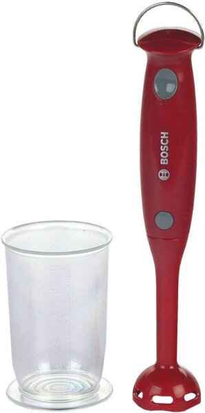 klein Spielzeug-Küchenmaschine Bosch Stabmixer 9566 rot