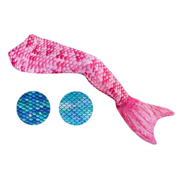 Idena Spielset Meerjungfrauenflosse pink