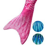 Idena Spielset Meerjungfrauenflosse pink