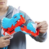 Hasbro Blaster Nerf DINOSQUAD TRICERA rot, blau, weiß