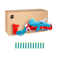 Hasbro Blaster Nerf DINOSQUAD TRICERA rot, blau, weiß