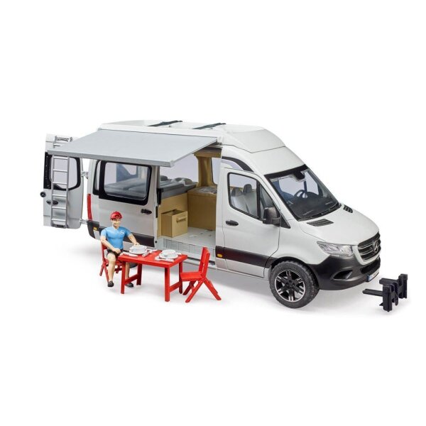 bruder Mercedes Benz Sprinter Camper 02672 Spielzeugauto