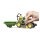 bruder John Deere Sitzrasenmäher mit Anhänger 62104 Spielzeugauto