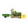 bruder John Deere Sitzrasenmäher mit Anhänger 62104 Spielzeugauto