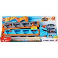 Mattel GAMES Hot Wheels 2in1 Rennbahn-Transporter GVG37...