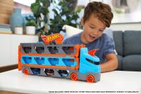 Mattel GAMES Hot Wheels 2in1 Rennbahn-Transporter GVG37 Zubehörset für Spielzeugautos