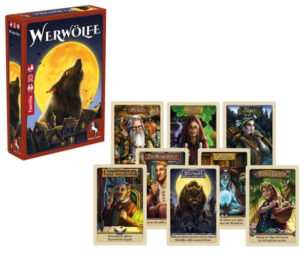 Pegasus Spiele Werwölfe (Neuausgabe) Kartenspiel