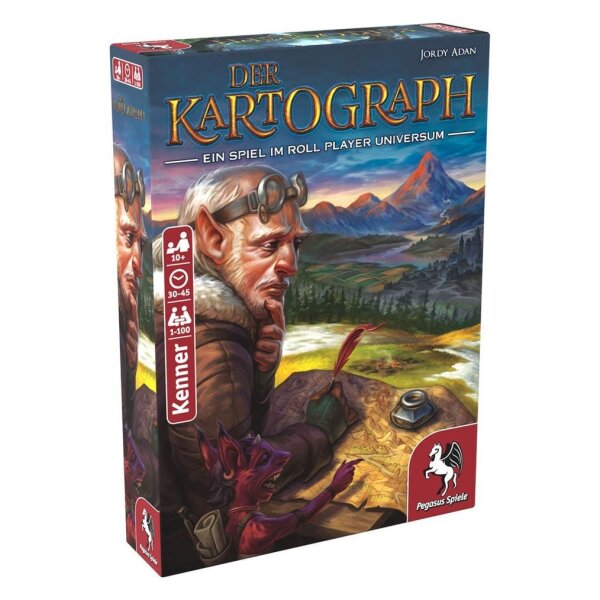 Pegasus Spiele Der Kartograph Kartenspiel, 1 St.