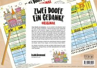 kylskapspoesi Zwei Doofe ein Gedanke Spielblock