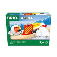 BRIO® Schneeräumzug 63360600 Spielzeugeisenbahnen