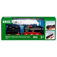 BRIO® Batterie-Dampflok mit Wassertank 33884...