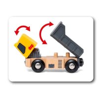 BRIO® Baustellenfahrzeuge 63365800 Spielzeugauto
