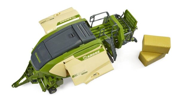 bruder Krone BiG Pack 1290HDP VC mit 2 Quaderballen 2033 Zubehör für Spielzeugautos