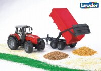 bruder Massey Ferguson 7480 Traktor mit...