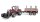 bruder Traktor Massey Ferguson 7480 mit Frontlader und Holztransportanhänger 2046 Spielzeugauto