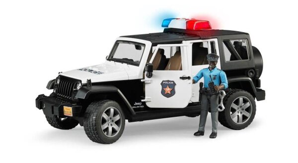 bruder bworld Polizei Pickup mit Polizist 2526 Spielzeugauto
