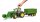 bruder 7R John Deere 350 Traktor mit Frontlader und Tandemachstransportanhänger 3155 Spielzeugauto