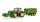 bruder 7R John Deere 350 Traktor mit Frontlader und Tandemachstransportanhänger 3155 Spielzeugauto
