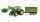 bruder 7R John Deere 350 Traktor mit Frontlader und Tandemachstransportanhänger 3155 Spielzeugauto