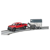 bruder RAM 2500 Power Wagon mit Pferdeanhänger und...