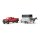 bruder RAM 2500 Power Wagon mit Pferdeanhänger und Pferd 2501 Spielzeugauto