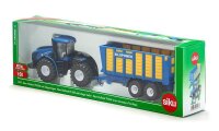 siku New Holland Traktor mit Silagewagen 1947 Spielzeugauto