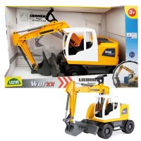 LENA Worxx Bagger Liebherr A918 Litronic 4611 Spielzeugauto