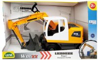 LENA Worxx Bagger Liebherr A918 Litronic 4611 Spielzeugauto