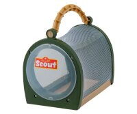 HAPPY PEOPLE® Insektenhotel Scout Insektenhaus Beobachtungs-Haus grün 12,5 x 15,