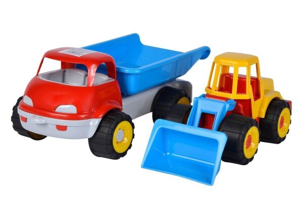 LKW Kipper mit Bagger 107134610 Spielzeugauto