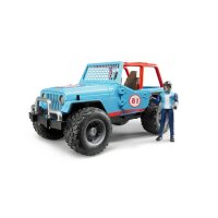 bruder Jeep Cross Country Racer blau mit Rennfahrer 2541...