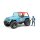 bruder Jeep Cross Country Racer blau mit Rennfahrer 2541 Spielzeugauto