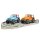 bruder Jeep Cross Country Racer blau mit Rennfahrer 2541 Spielzeugauto