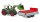 bruder Fendt Vario 211 Traktor mit Frontlader und Bordwandanhänger 02182 Spielzeugauto