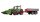 bruder Fendt Vario 211 Traktor mit Frontlader und Bordwandanhänger 02182 Spielzeugauto