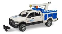 bruder RAM 2500 Service truck mit Rundumleuchte 02509 Spielzeugauto