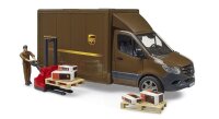 bruder MB Sprinter UPS mit Fahrer und Zubehör 02678...