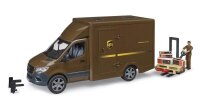 bruder MB Sprinter UPS mit Fahrer und Zubehör 02678...