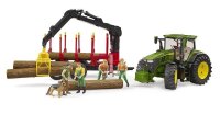 bruder John Deere 7R 350 Traktor mit...