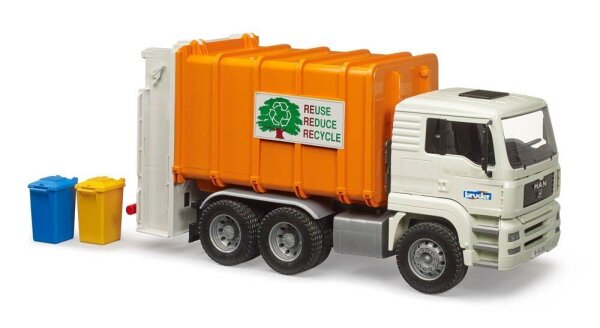bruder MAN TGA Müll LKW Hecklader 02772 Spielzeugauto