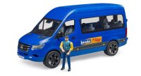 bruder MB Sprinter Transfer mit Fahrer 02681 Spielzeugauto
