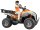 bruder Quad mit Fahrer 63000 Spielzeugauto